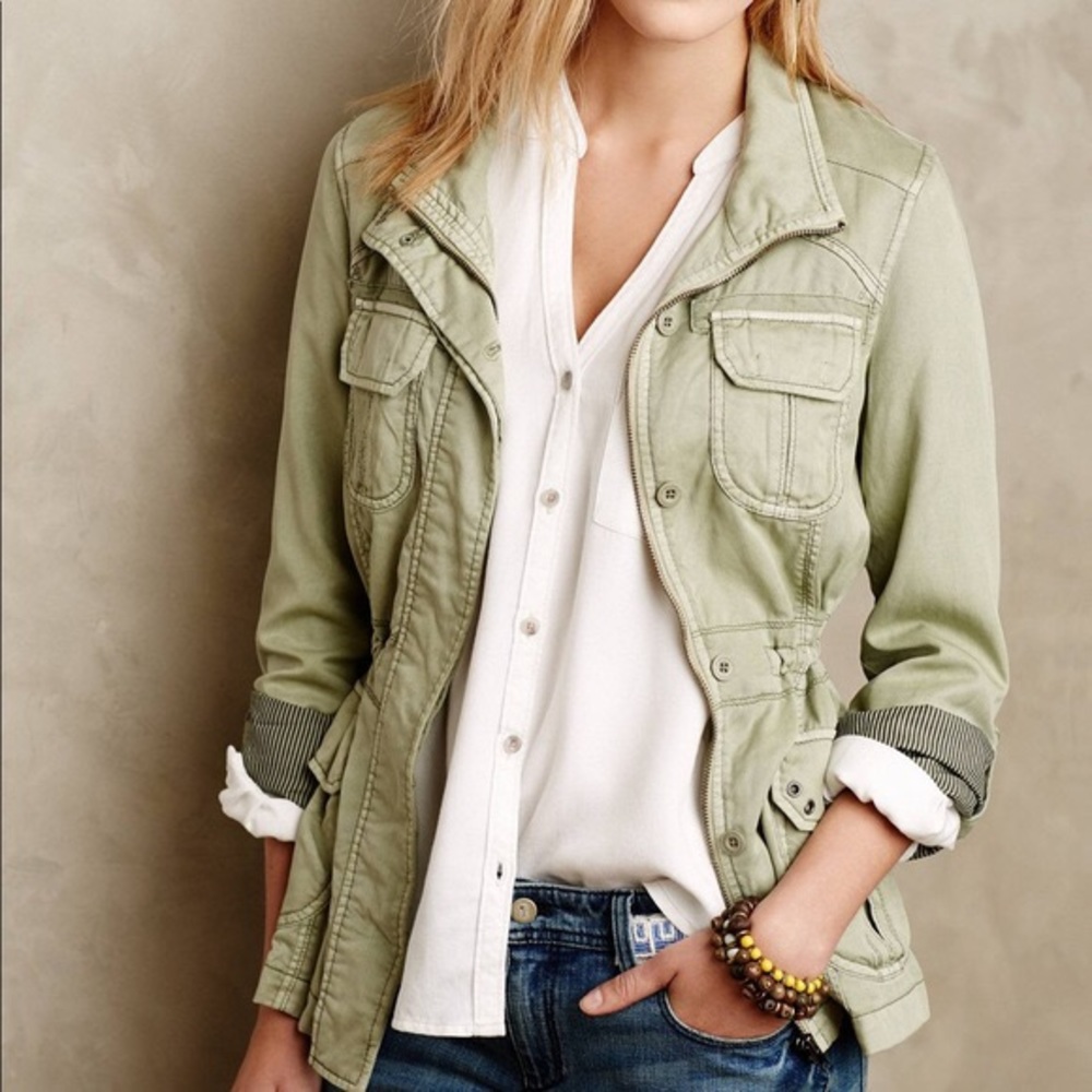 Light Green Anorak Jacket